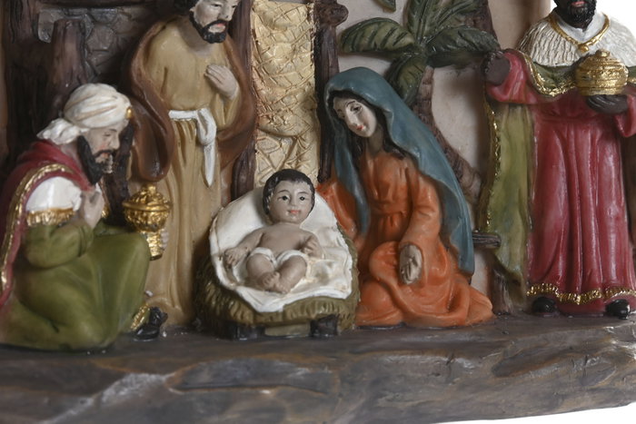 DKD Home Decor Nacimiento Navidad Tradicional Multicolor 8 x 12.5 x 21 cm DKD Home Decor Nacimiento Navidad Tradicional Multicolor 8 x 12.5 x 21 cm
