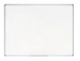 Bi-office Earth-It Pizarra Blanca Magnética de Acero Vitrificado, Marco de Aluminio, Bandeja para Rotuladores, 120 x 90 cm