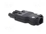 Wieland GST18I3SB1ZR1SW Toma de corriente negra con alivio de tensión