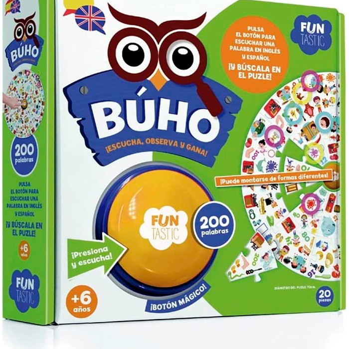 Imagiland Juego Búho 200 Palabras Fun009 - Español +6 Años