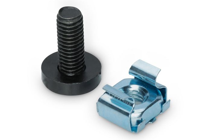 Digitus Set de montaje M6 de 50 piezas, negro