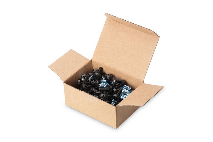 Digitus Set de montaje M6 de 50 piezas, negro