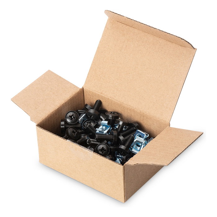 Digitus Set de montaje M6 de 50 piezas, negro