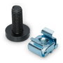 Digitus Set de montaje M6 de 50 piezas, negro