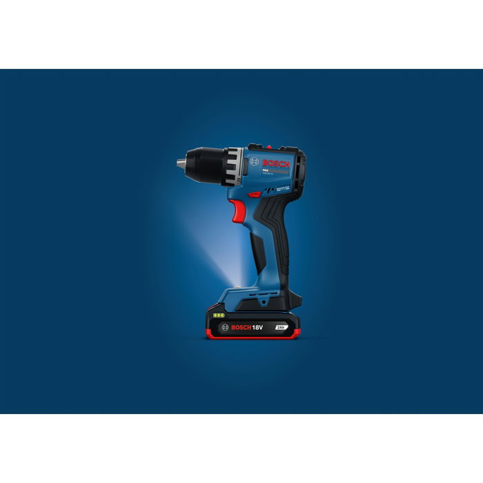 Bosch GSR 18V-52 Atornillador Taladro Inalámbrico con 2 Baterías de 2.0Ah