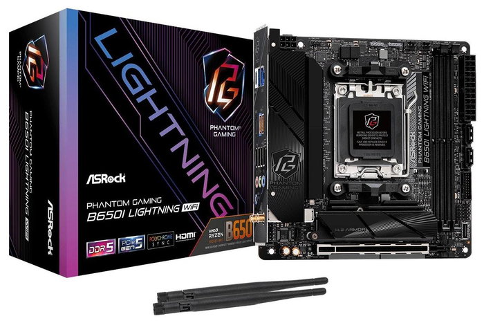 ASRock B650I Lightning WiFi mini ITX AMD B650