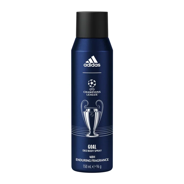 Adidas UEFA Champions League Goal Edition Desodorante en Spray 150ml Adidas UEFA Champions League Goal Edition Desodorante en Spray 150ml