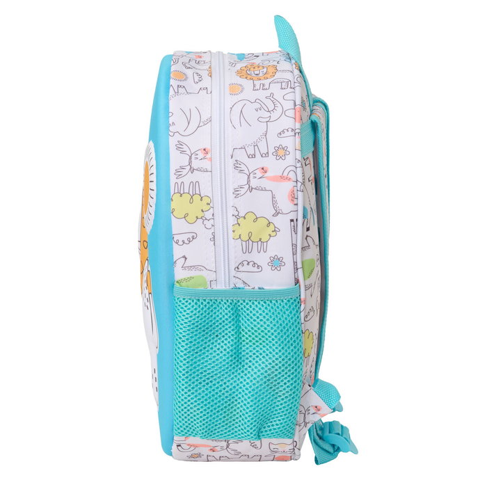 Safta Mochila 3D Lion 27x33x10 cm Safta Mochila 3D Lion 27x33x10 cm
