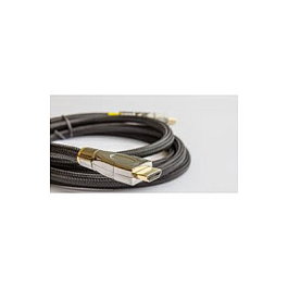 PYTHON Series Cable HDMI® 2.0 4K2K con tejido de nailon negro 0,5 m