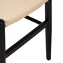 Silla Negro Madera / Fibra Salón 53,50 X 47 X 77 cm (Set de 2)