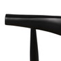 Silla Negro Madera / Fibra Salón 53,50 X 47 X 77 cm (Set de 2)