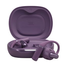 JBL Sense Pro True Wireless Open Sound Auriculares Intraurales Bluetooth 6.0 con Cancelación de Ruido IP54, Color Púrpura