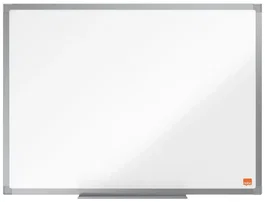 Nobo Pizarra blanca magnética acero lacado 450x300 mm con bandeja