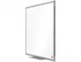 Nobo Pizarra blanca magnética acero lacado 450x300 mm con bandeja
