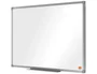 Nobo Pizarra blanca magnética acero lacado 450x300 mm con bandeja
