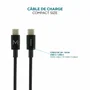 Mobilis Charger 100W 2USB C 1USBA GaN Cargador GaN 100W con 2 USB-C + 1 USB-A para Portátil, Smartphone, Tablet, Negro