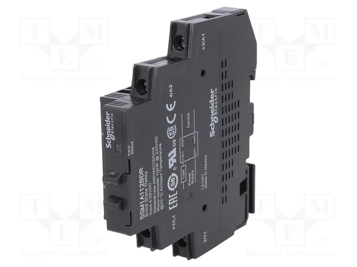 SCHNEIDER ELECTRIC Zelio Relay Relé de semiconductor 6A 24÷280VAC SCHNEIDER ELECTRIC Zelio Relay Relé de semiconductor 6A 24÷280VAC