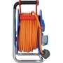 Brennenstuhl Garant Camping Carrete de Cable CEE 300 25m Naranja