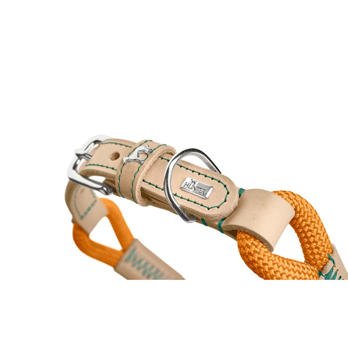 Collar para Perro Hunter Malia Naranja S/M 35-44 cm Collar para Perro Hunter Malia Naranja S/M 35-44 cm