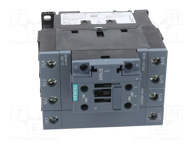 SIEMENS 3RT2337-1NB30 Contactor 4-polar 38A
