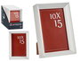 Giftdecor Portafoto Plástico Moldura Blanco 10x15 cm (Set de 24)