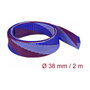 DeLOCK Funda trenzada estirable 2 m x 38 mm azul-rojo-blanco