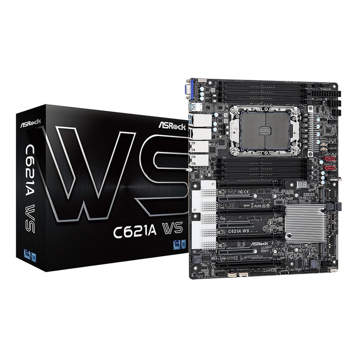 ASRock C621A WS Placa Base para Servidor