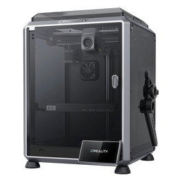 Creality K1C Impresora 3D FDM, Velocidad 600mm/s, Volumen de Impresión 220x220x250mm, Wi-Fi, USB, Pantalla Táctil 4.3", Plataforma Caliente, Purificador de Aire