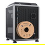 Creality K1C Impresora 3D FDM, Velocidad 600mm/s, Volumen de Impresión 220x220x250mm, Wi-Fi, USB, Pantalla Táctil 4.3", Plataforma Caliente, Purificador de Aire