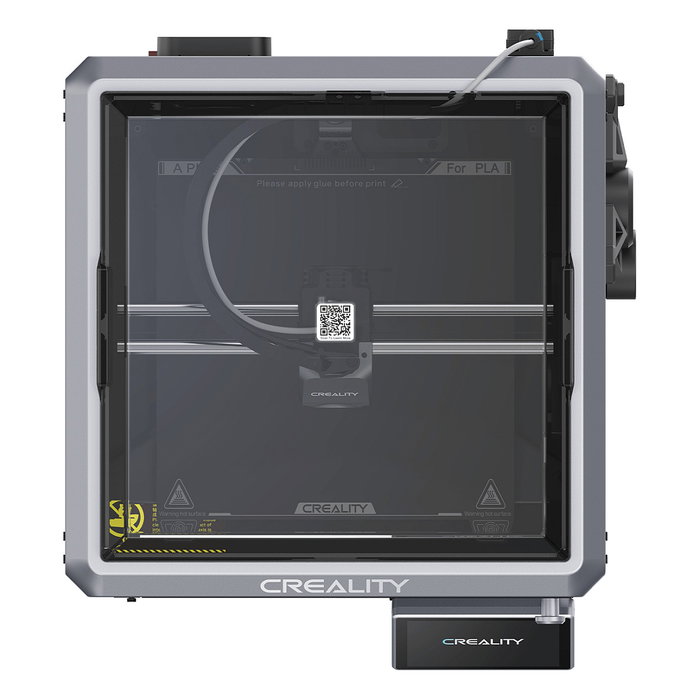 Creality K1C Impresora 3D FDM, Velocidad 600mm/s, Volumen de Impresión 220x220x250mm, Wi-Fi, USB, Pantalla Táctil 4.3", Plataforma Caliente, Purificador de Aire