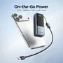 Vention FKOH0 Power Bank 10000mAh Gris Carga Rápida 22.5W