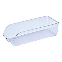 Mondex Organizador para Frigorífico de 9 Latas Transparente, PET Reciclable, 35 x 14 x 10 cm