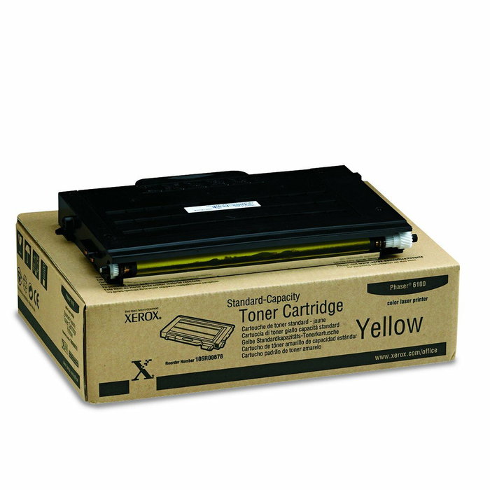 Xerox Phaser 6100 Tóner Amarillo