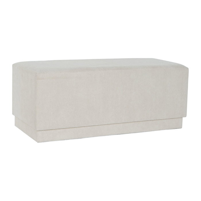DKD Home Decor Descalzadora Poliéster MDF Beige 100x40x40