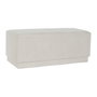 DKD Home Decor Descalzadora Poliéster MDF Beige 100x40x40