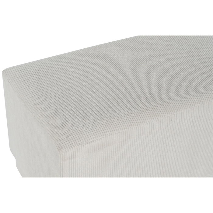 DKD Home Decor Descalzadora Poliéster MDF Beige 100x40x40