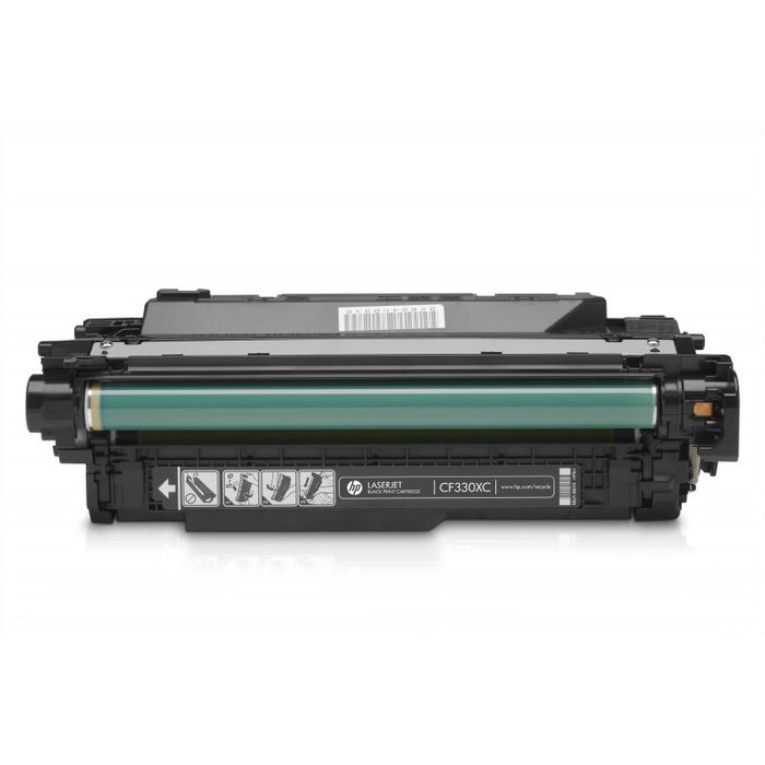 HP Cartucho CF330XC Nº 654X Negro (CF330XC) - Compatible con impresoras HP