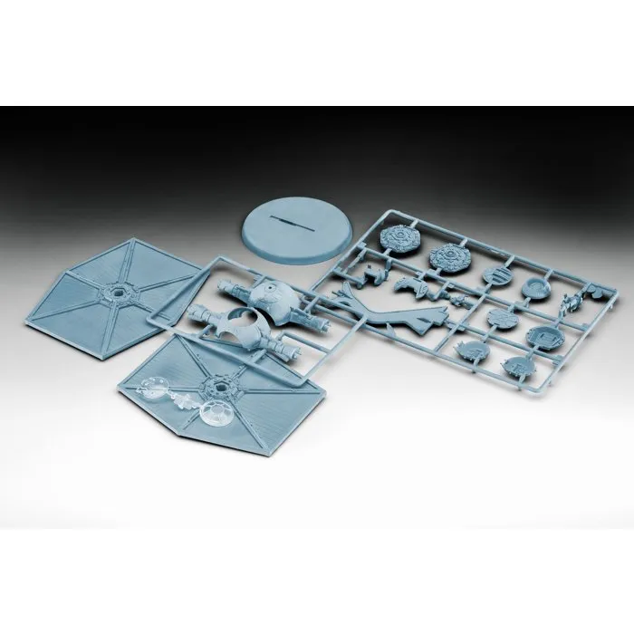 Revell 63605 Maqueta Star Wars Tie Fighter, Kit de Modelismo para Montar, Pegar y Pintar 1:46, con Pinturas y Accesorios