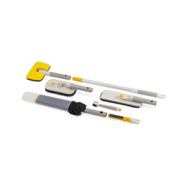 Joseph Joseph CleanTech Set de Limpieza de 6 piezas con Poste Telescópico
