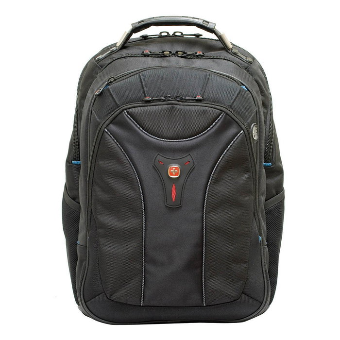 Wenger Carbon Notebook Rucksack 600637 Mochila para Portátil hasta 17 Pulgadas (43.2 cm), Compartimento Principal, 30 L, Negro