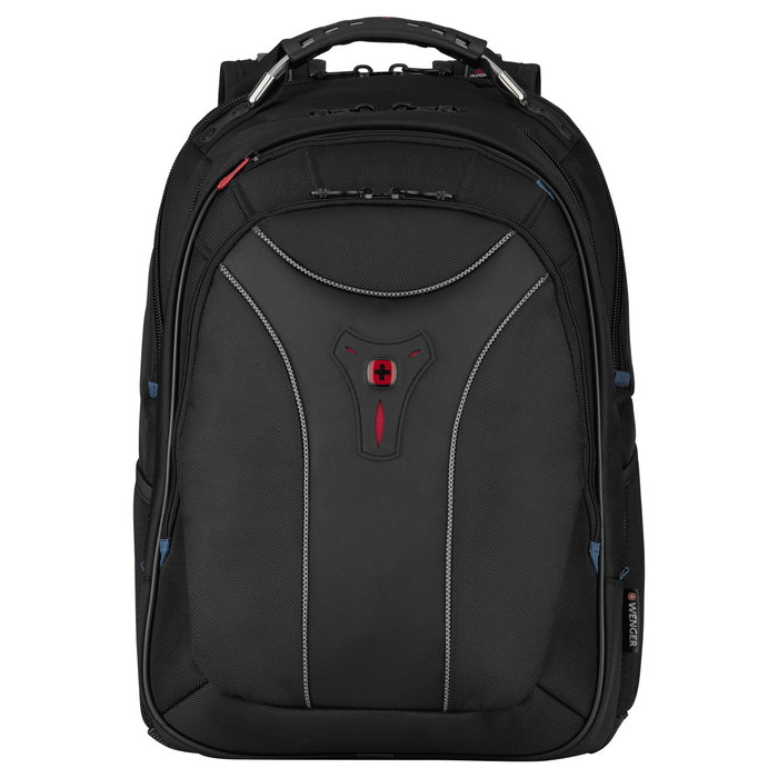 Wenger Carbon Notebook Rucksack 600637 Mochila para Portátil hasta 17 Pulgadas (43.2 cm), Compartimento Principal, 30 L, Negro
