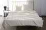 DKD Home Decor Colcha Boho 1c25 Blanco Poliéster 260 x 180 cm (2 Unidades)