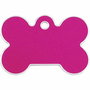 Placa identificativa para collar Imarc Bone Rosa