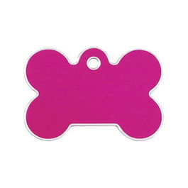 Placa identificativa para collar Imarc Bone Rosa