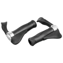 HUMPERT Puños MTB/ATB AKSB 10 Aluminio Kraton Gel par