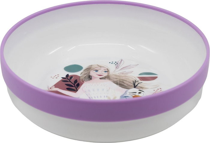 Licensing Bowl Premium Bicolor Antideslizante Frozen Licensing Bowl Premium Bicolor Antideslizante Frozen