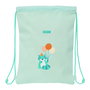 Bolsa Mochila con Cuerdas Safta Fiesta Verde 26 x 34 x 1 cm