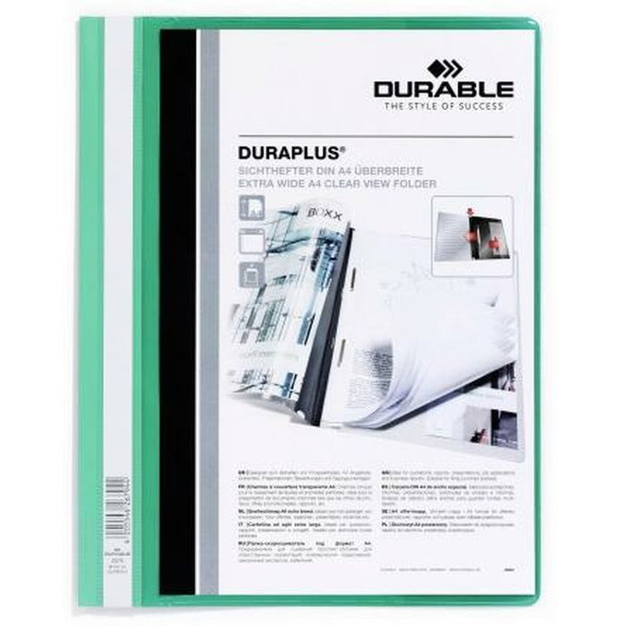 DURABLE Dosier Fastener Duraplus A4 Verde (Set de 25) DURABLE Dosier Fastener Duraplus A4 Verde (Set de 25)