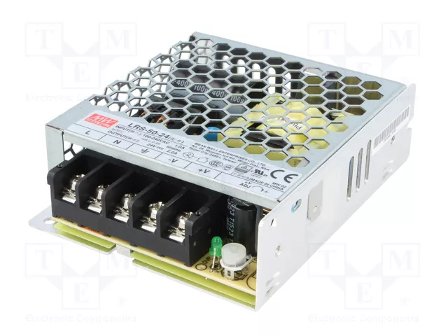 MEAN WELL LRS-50-24 52,8W 24VDC