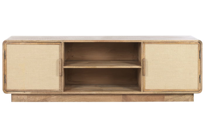 DKD Home Decor Mueble TV Urban Rufur25 47 x 50 x 160 cm Marron Beige DKD Home Decor Mueble TV Urban Rufur25 47 x 50 x 160 cm Marron Beige